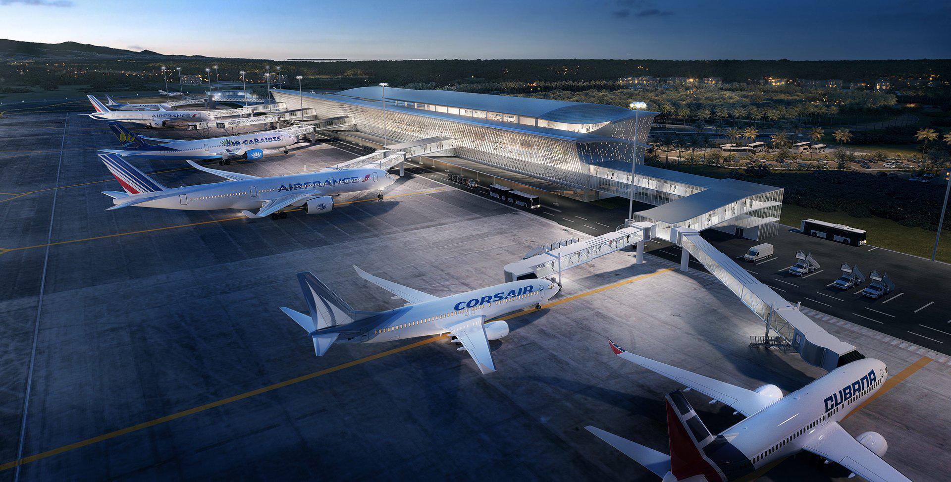 Extension Terminal International Pôle Caraïbes — vue 04