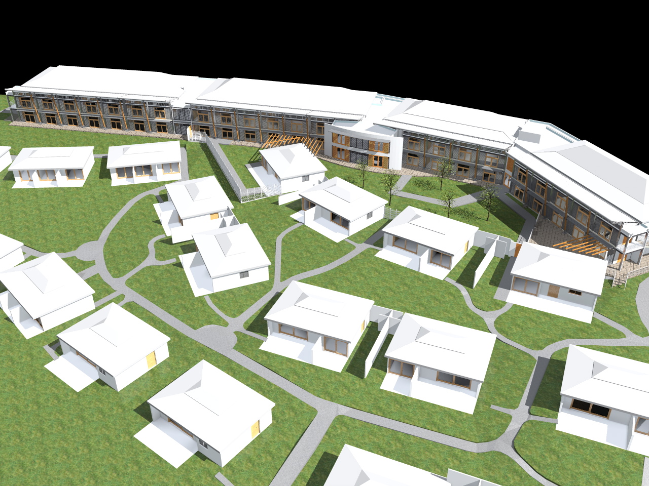 EHPAD Saint-François — conversion hôtel en maison de retraite, 1 757 m²