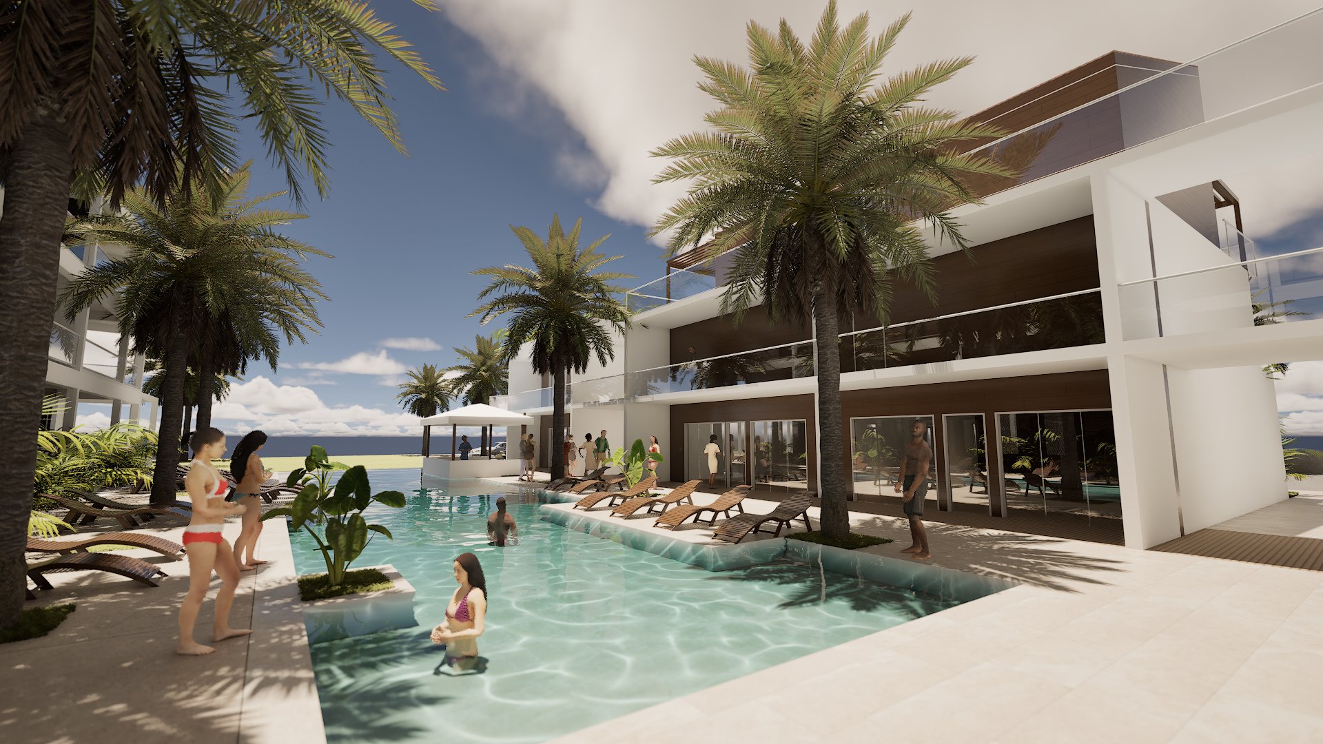 bma tourisme hotel les dauphins le moule vue 02