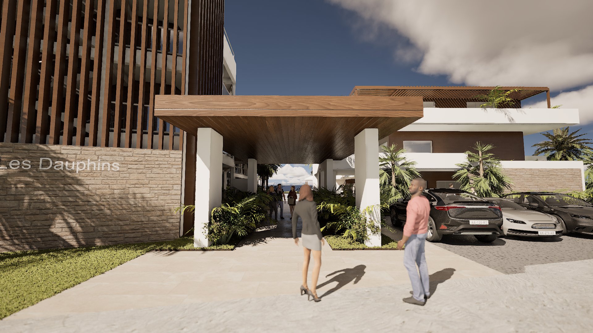 bma tourisme hotel les dauphins le moule vue 03